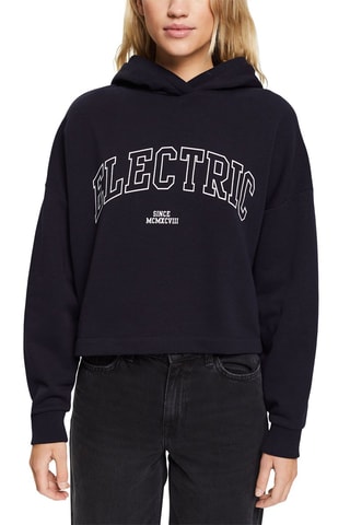 Sweat com capuz - Azul-marinho