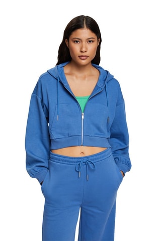 Sweat curta - Azul-real