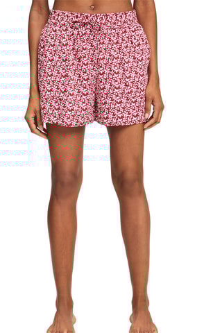 Short de bain - Rouge et blanc