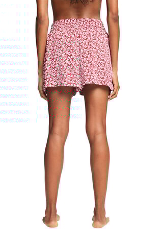 Short de bain - Rouge et blanc