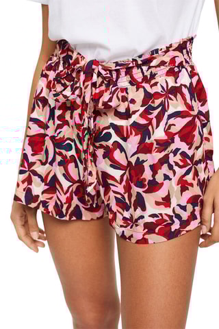 Short de bain - Rouge et rose