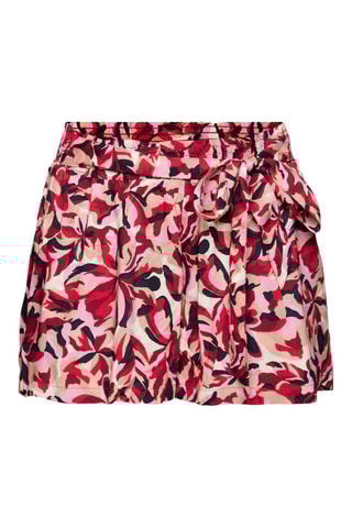 Short de bain - Rouge et rose