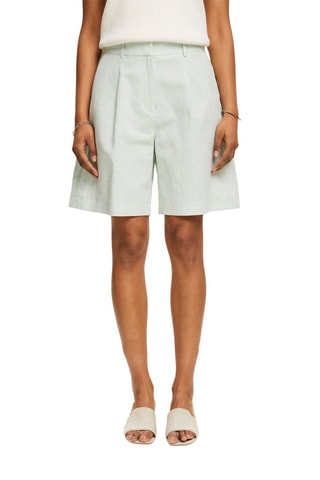 Short en lin - Vert d’eau