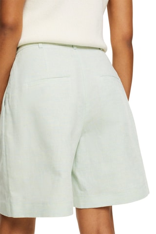 Short en lin - Vert d’eau