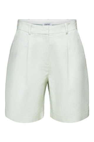 Short en lin - Vert d’eau