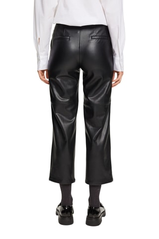 Pantacourt taille haute Noir
