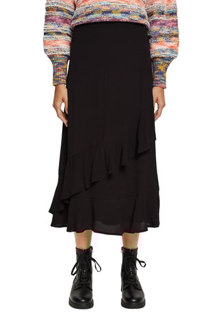 Saia midi - Preto