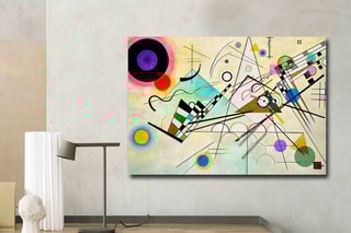 Tableau "Composition 8" Vassily Kandinsky - 70 x 100 cm