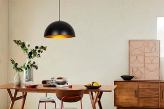 Suspension Sivani - Noir et doré - 100 W