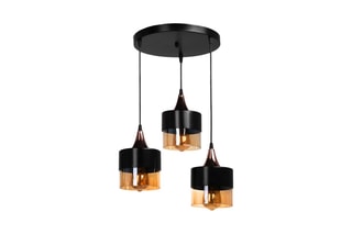 Suspension -  Noir - 3 x 60 W