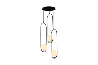 Suspension Mudoni - Noir - 3 x 40 W