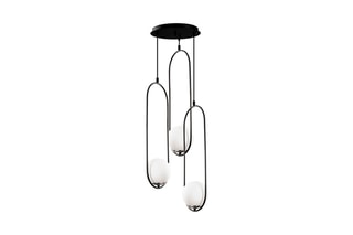 Suspension Mudoni - Noir - 3 x 40 W
