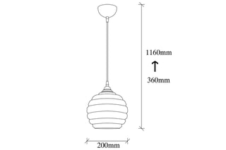 Hanglamp Gold - Goudkleurig en Zwart