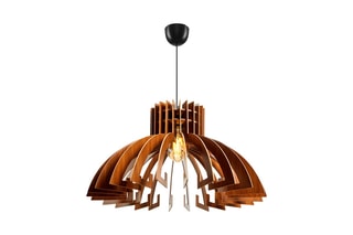 Suspension - Imitation noyer