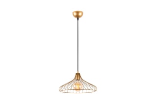 Hanglamp Goudkleurig en Zwart