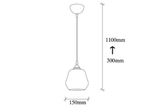 Hanglamp Gold - Goudkleurig en Zwart