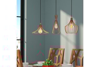 Hanglamp Roségoudkleurig