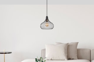 Hanglamp Teldamla -  Zwart en Messing