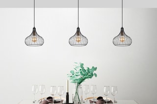 Hanglamp Teldamla -  Zwart en Messing