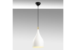 Suspension Saglam - Blanc et noir