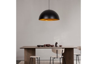 Suspension Sivani - Noir et doré - 40 W