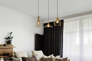 Suspension Mezopotamya - Doré - 3 x 40 W