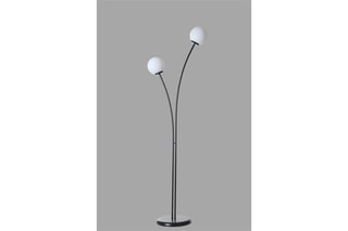 Staanlamp Rose - Zwart en Wit