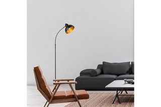 Staanlamp Varzan 
Zwart