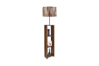 Staanlamp Ayd - Bruin en Beige