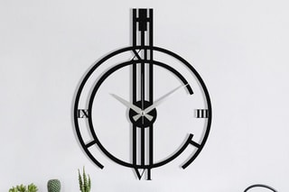 Horloge murale Dalmacyali - Noir