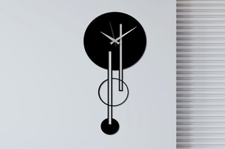 Horloge Full Empty - Noir
