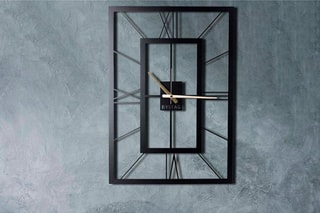 Horloge murale November XL - 70 x 50 cm - Noir