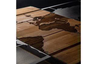 Tableau en bois - 85 x 58 cm