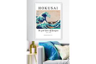 Tableau "La Grande Vague de Kanagawa" - Hokusai