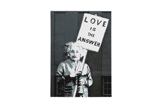 Tableau "Einstein Love Is The Answer" - Banksy