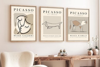 3-delige Wanddecoratie - Picasso