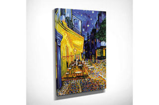Tableau "Terrasse du café le soir" - Vincent van Gogh