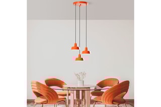 Suspension Memati - 181 - 3 - Orange - 3 x 40 W