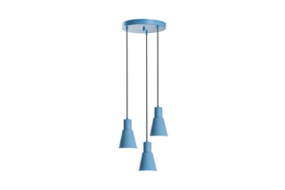 Hanglamp Konikkem - 6357 - 3 - Blauw