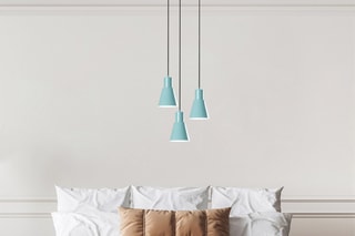 Hanglamp Konikkem - 6357 - 3 - Turquoise