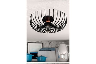 Plafonnier Aspendos - Noir - 40 W