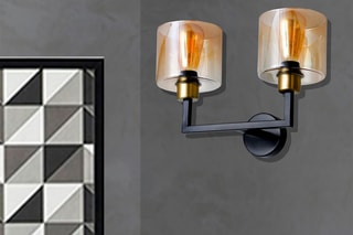 Applique murale - Noir - 60 W