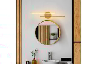 Applique murale LED Umut - Doré - 16 W