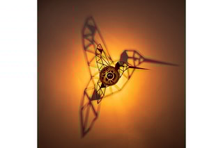 Applique murale - Noir - 100 W
