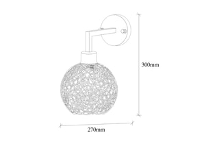 Wandlamp Hay Zwart