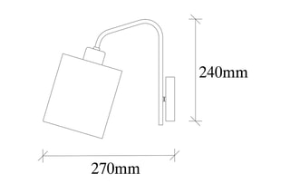 Wandlamp Ve Wit