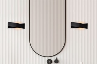 Applique murale - Noir