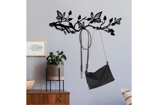 Porte-manteau mural Butterfly World - 60 x 24 x 2 cm