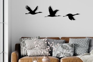 3 décorations murales - Noir