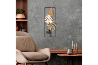 Décoration murale - Doré et noir